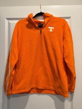 Men's Orange UTK Quarter-Zip Fleece Pullover